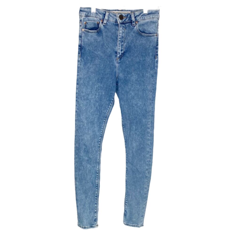 Asos Denim Stone Wash Slim Mom Fit Jeans Size 4